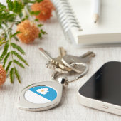 Vlag van Salt Lake City, Utah Sleutelhanger (Zijkant)