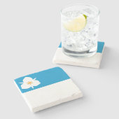 Vlag van Salt Lake City (Utah) Stenen Onderzetter (Zijkant)