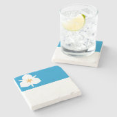 Vlag van Salt Lake City, Utah Stenen Onderzetter (Zijkant)