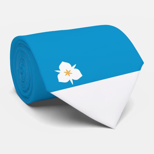 Vlag van Salt Lake City (Utah) Stropdas (Opgerold)