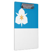 Vlag van Salt Lake City, UtahParty Pet Klembord (Rechts)