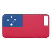 Vlag van Samoa Case-Mate iPhone Case (Achterkant (Horizontaal))