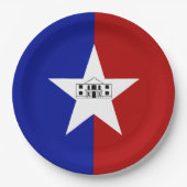 vlag van San Antonio Papieren Bordje (Voorkant)