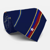 vlag van San Antonio strees Stropdas (Opgerold)