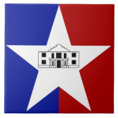 vlag van San Antonio Tegeltje (Voorkant)