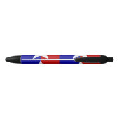 Vlag van San Antonio, Texas Black Ink Pen (Achterkant)