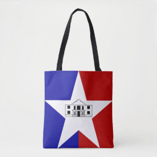 Vlag van San Antonio, Texas Canvas tas