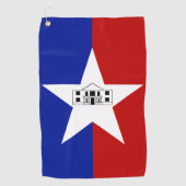 vlag van San Antonio (Texas) Golfhanddoek (Voorkant)