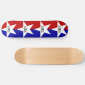 Vlag van San Antonio, Texas Skateboard (Horizontaal)