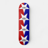Vlag van San Antonio, Texas Skateboard (Voorkant)