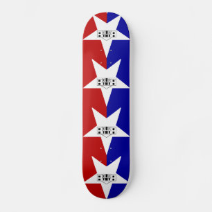 Vlag van San Antonio, Texas Skateboard
