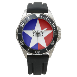 Vlag van San Antonio, Texas Watch Horloge