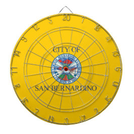 Vlag van San Bernardino (Californië) Dartbord
