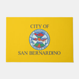 Vlag van San Bernardino (Californië) Deurmat