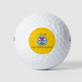 Vlag van San Bernardino (Californië) Golfballen