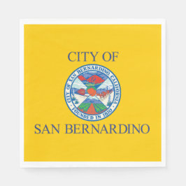 Vlag van San Bernardino (Californië) Servet