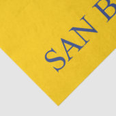 Vlag van San Bernardino (Californië) Tissuepapier (Detail)