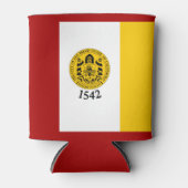 Vlag van San Diego, Californië Blikjeskoeler (Voorkant)