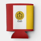 Vlag van San Diego, Californië Blikjeskoeler (Achterkant)
