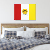 Vlag van San Diego (Californië) Canvas Afdruk (Insitu (Slaapkamer))