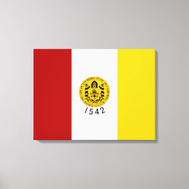 Vlag van San Diego (Californië) Canvas Afdruk