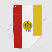 vlag van San Diego (Californië) Golfhanddoek (Insitu)