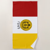 Vlag van San Diego (Californië) Strandlaken (Voorkant)