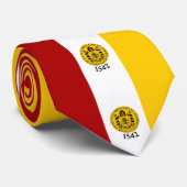Vlag van San Diego, Californië Stropdas (Opgerold)