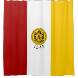 Vlag van San Diego City (Californië) Douchegordijn
