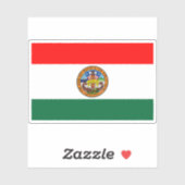 Vlag van San Diego County, Californië Sticker (Vel)