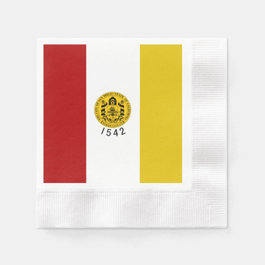 vlag van San Diego Servet (Voorkant)