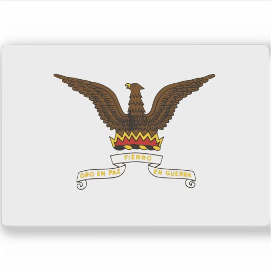 Vlag van San Francisco (1900-1940) Sticker (Voorkant)