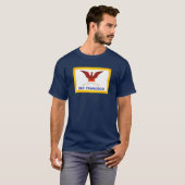Vlag van San Francisco, CA T-shirt (Voorkant volledig)