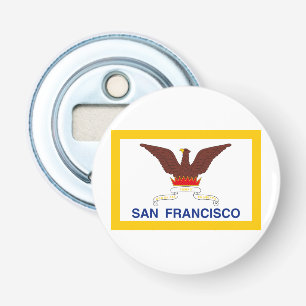 Vlag van San Francisco, California Bottle Opener