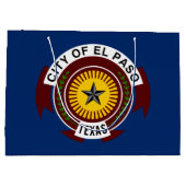 Vlag van San Francisco, California Large Gift Bag Groot Cadeauzakje (Achterkant)