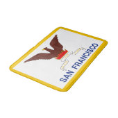 Vlag van San Francisco, Californië Bathroom Mat (Gekanteld)