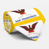 Vlag van San Francisco, Californië-Stropdas Stropdas (Opgerold)