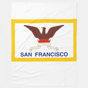 Vlag van San Francisco Fleece Blanket
