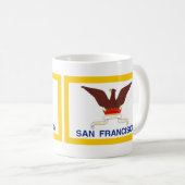 Vlag van San Francisco, Mok Californische koffie (Voorkant rechts)
