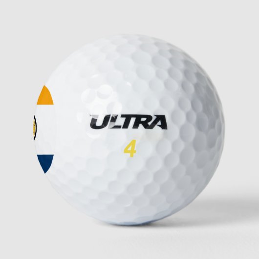 Vlag van San Jose, California Golf Balls Golfballen (Logo)