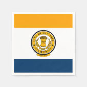 Vlag van San Jose, California servetten (Voorkant)