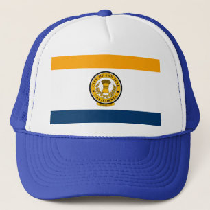 Vlag van San Jose, California Trucker Hat Trucker Pet