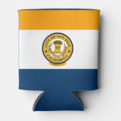 Vlag van San Jose, Californië Blikjeskoeler (Voorkant)
