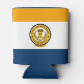 Vlag van San Jose, Californië Blikjeskoeler (Achterkant)