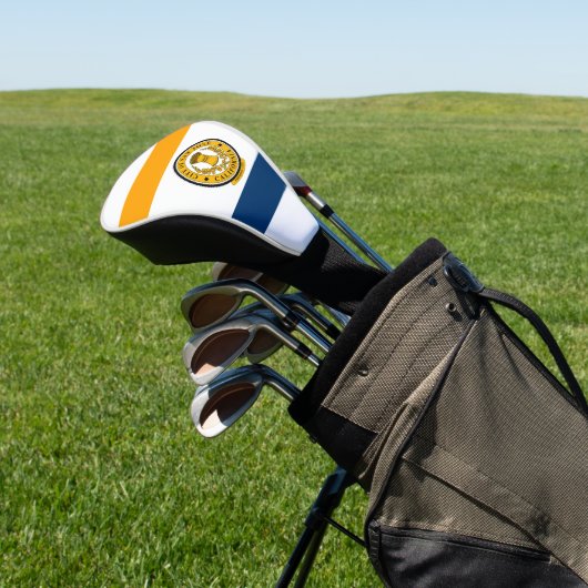 Vlag van San Jose, Californië Golf Head Hoesje Golfheadcover (Insitu)
