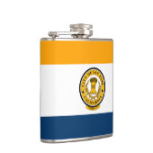 Vlag van San Jose, Californië Heupfles (Rechts)