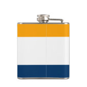 Vlag van San Jose, Californië Heupfles (Achterkant)