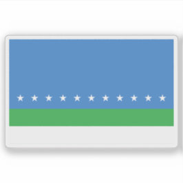 Vlag van San José (San Jose), Costa Rica Sticker