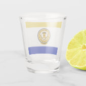 vlag van San Jose Shot Glas (Achterkant)