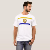vlag van San Jose T-shirt (Voorkant volledig)
